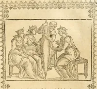 Picture 119 of 314 from Seconda nouissima editione delle Imagini de gli dei delli antichi di Vicenzo Cartari reggiano : ridotte da capo a piedi alle loro reali, & non più per l'adietro osseruate simiglianze : cauate da' marmi, bronzi, medaglie, gioie, & altre memorie antiche : con esquisito studio, & particolare diligenza (1626), leaf 292