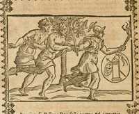 Picture 140 of 314 from Seconda nouissima editione delle Imagini de gli dei delli antichi di Vicenzo Cartari reggiano : ridotte da capo a piedi alle loro reali, & non più per l'adietro osseruate simiglianze : cauate da' marmi, bronzi, medaglie, gioie, & altre memorie antiche : con esquisito studio, & particolare diligenza (1626), leaf 339
