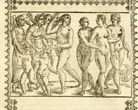 Picture 196 of 314 from Seconda nouissima editione delle Imagini de gli dei delli antichi di Vicenzo Cartari reggiano : ridotte da capo a piedi alle loro reali, & non più per l'adietro osseruate simiglianze : cauate da' marmi, bronzi, medaglie, gioie, & altre memorie antiche : con esquisito studio, & particolare diligenza (1626), leaf 476