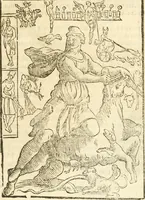 Picture 211 of 314 from Seconda nouissima editione delle Imagini de gli dei delli antichi di Vicenzo Cartari reggiano : ridotte da capo a piedi alle loro reali, & non più per l'adietro osseruate simiglianze : cauate da' marmi, bronzi, medaglie, gioie, & altre memorie antiche : con esquisito studio, & particolare diligenza (1626), leaf 504