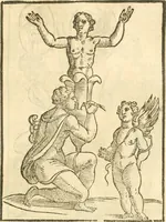 Picture 212 of 314 from Seconda nouissima editione delle Imagini de gli dei delli antichi di Vicenzo Cartari reggiano : ridotte da capo a piedi alle loro reali, & non più per l'adietro osseruate simiglianze : cauate da' marmi, bronzi, medaglie, gioie, & altre memorie antiche : con esquisito studio, & particolare diligenza (1626), leaf 506