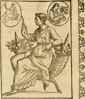 Picture 219 of 314 from Seconda nouissima editione delle Imagini de gli dei delli antichi di Vicenzo Cartari reggiano : ridotte da capo a piedi alle loro reali, & non più per l'adietro osseruate simiglianze : cauate da' marmi, bronzi, medaglie, gioie, & altre memorie antiche : con esquisito studio, & particolare diligenza (1626), leaf 515