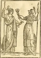 Picture 220 of 314 from Seconda nouissima editione delle Imagini de gli dei delli antichi di Vicenzo Cartari reggiano : ridotte da capo a piedi alle loro reali, & non più per l'adietro osseruate simiglianze : cauate da' marmi, bronzi, medaglie, gioie, & altre memorie antiche : con esquisito studio, & particolare diligenza (1626), leaf 516