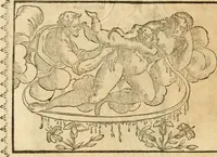 Picture 223 of 314 from Seconda nouissima editione delle Imagini de gli dei delli antichi di Vicenzo Cartari reggiano : ridotte da capo a piedi alle loro reali, & non più per l'adietro osseruate simiglianze : cauate da' marmi, bronzi, medaglie, gioie, & altre memorie antiche : con esquisito studio, & particolare diligenza (1626), leaf 521