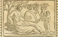 Picture 224 of 314 from Seconda nouissima editione delle Imagini de gli dei delli antichi di Vicenzo Cartari reggiano : ridotte da capo a piedi alle loro reali, & non più per l'adietro osseruate simiglianze : cauate da' marmi, bronzi, medaglie, gioie, & altre memorie antiche : con esquisito studio, & particolare diligenza (1626), leaf 523