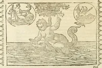 Picture 226 of 314 from Seconda nouissima editione delle Imagini de gli dei delli antichi di Vicenzo Cartari reggiano : ridotte da capo a piedi alle loro reali, & non più per l'adietro osseruate simiglianze : cauate da' marmi, bronzi, medaglie, gioie, & altre memorie antiche : con esquisito studio, & particolare diligenza (1626), leaf 529