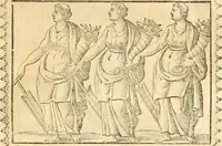 Picture 229 of 314 from Seconda nouissima editione delle Imagini de gli dei delli antichi di Vicenzo Cartari reggiano : ridotte da capo a piedi alle loro reali, & non più per l'adietro osseruate simiglianze : cauate da' marmi, bronzi, medaglie, gioie, & altre memorie antiche : con esquisito studio, & particolare diligenza (1626), leaf 534