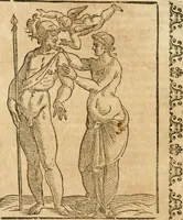 Picture 242 of 314 from Seconda nouissima editione delle Imagini de gli dei delli antichi di Vicenzo Cartari reggiano : ridotte da capo a piedi alle loro reali, & non più per l'adietro osseruate simiglianze : cauate da' marmi, bronzi, medaglie, gioie, & altre memorie antiche : con esquisito studio, & particolare diligenza (1626), leaf 549