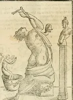 Picture 245 of 314 from Seconda nouissima editione delle Imagini de gli dei delli antichi di Vicenzo Cartari reggiano : ridotte da capo a piedi alle loro reali, & non più per l'adietro osseruate simiglianze : cauate da' marmi, bronzi, medaglie, gioie, & altre memorie antiche : con esquisito studio, & particolare diligenza (1626), leaf 553
