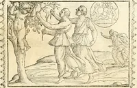Picture 257 of 314 from Seconda nouissima editione delle Imagini de gli dei delli antichi di Vicenzo Cartari reggiano : ridotte da capo a piedi alle loro reali, & non più per l'adietro osseruate simiglianze : cauate da' marmi, bronzi, medaglie, gioie, & altre memorie antiche : con esquisito studio, & particolare diligenza (1626), leaf 566