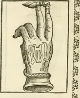 An illustration from Seconda nouissima editione delle Imagini de gli dei delli antichi di Vicenzo Cartari reggiano : ridotte da capo a piedi alle loro reali, & non più per l'adietro osseruate simiglianze : cauate da' marmi, bronzi, medaglie, gioie, & altre memorie antiche : con esquisito studio, & particolare diligenza (1626)