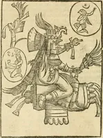Picture 276 of 314 from Seconda nouissima editione delle Imagini de gli dei delli antichi di Vicenzo Cartari reggiano : ridotte da capo a piedi alle loro reali, & non più per l'adietro osseruate simiglianze : cauate da' marmi, bronzi, medaglie, gioie, & altre memorie antiche : con esquisito studio, & particolare diligenza (1626), leaf 591