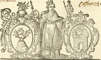 Picture 1 of 314 from Seconda nouissima editione delle Imagini de gli dei delli antichi di Vicenzo Cartari reggiano : ridotte da capo a piedi alle loro reali, & non più per l'adietro osseruate simiglianze : cauate da' marmi, bronzi, medaglie, gioie, & altre memorie antiche : con esquisito studio, & particolare diligenza (1626), leaf 6