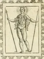 Picture 290 of 314 from Seconda nouissima editione delle Imagini de gli dei delli antichi di Vicenzo Cartari reggiano : ridotte da capo a piedi alle loro reali, & non più per l'adietro osseruate simiglianze : cauate da' marmi, bronzi, medaglie, gioie, & altre memorie antiche : con esquisito studio, & particolare diligenza (1626), leaf 609