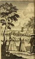 An illustration from The secrets of the invisible world disclos'd: or, an universal history of apparitions sacred and prophane, under all denominations; whether, angelical, diabolical, or human-souls departed. Shewing I. Their various returns to this world; with sure rules to know, by their manner of appearing, if they are good or evil ones. II. The differences of the apparitions of antient and modern times; and an enquiry into the scriptural doctrine of spirits. III. The many species of apparitions, their real existence, and operations by divine appointement. IV. The nature of seeing ghosts before, and after, death; and how we should behave towards them. V. The effects of fancy, vapours, dreams, hyppo, and of real, or imaginary appearances. VI. A collection of the most authentic relations of apparitions, particularly that surprizing one attested by the learned Dr. Scott (1729)