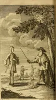 An illustration from The secrets of the invisible world disclos'd: or, an universal history of apparitions sacred and prophane, under all denominations; whether, angelical, diabolical, or human-souls departed. Shewing I. Their various returns to this world; with sure rules to know, by their manner of appearing, if they are good or evil ones. II. The differences of the apparitions of antient and modern times; and an enquiry into the scriptural doctrine of spirits. III. The many species of apparitions, their real existence, and operations by divine appointement. IV. The nature of seeing ghosts before, and after, death; and how we should behave towards them. V. The effects of fancy, vapours, dreams, hyppo, and of real, or imaginary appearances. VI. A collection of the most authentic relations of apparitions, particularly that surprizing one attested by the learned Dr. Scott (1729)