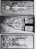 An illustration from Section française (class 84); dentelles, broderies, passementeries et dessins (1908)