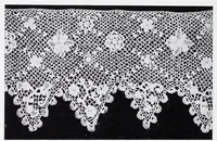 An illustration from Section française (class 84); dentelles, broderies, passementeries et dessins (1908)