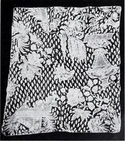 An illustration from Section française (class 84); dentelles, broderies, passementeries et dessins (1908)