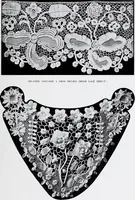 An illustration from Section française (class 84); dentelles, broderies, passementeries et dessins (1908)