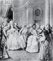 An illustration from Section française (class 84); dentelles, broderies, passementeries et dessins (1908)