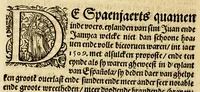 Picture 5 of 17 from Seer cort verhael vande destructie van d'Indien (1578), leaf 32