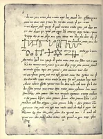 An illustration from Sefer Maftea Shelomoh = Sepher Maphteah Shelomo (Book of the Key of Solomon) : an exact facsimile of an original book of magic in Hebrew with illustrations (1914)
