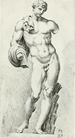 An illustration from Segmenta nobilium signorum e statuaru : quæ temporis dentem inuidium euasere Urbis æternæ ruinis erepta, typis æneis ab se commissa perptuæ uenerationis monimentum (1638)