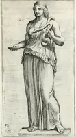 An illustration from Segmenta nobilium signorum e statuaru : quæ temporis dentem inuidium euasere Urbis æternæ ruinis erepta, typis æneis ab se commissa perptuæ uenerationis monimentum (1638)