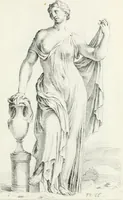 An illustration from Segmenta nobilium signorum e statuaru : quæ temporis dentem inuidium euasere Urbis æternæ ruinis erepta, typis æneis ab se commissa perptuæ uenerationis monimentum (1638)