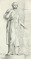 An illustration from Segmenta nobilium signorum e statuaru : quæ temporis dentem inuidium euasere Urbis æternæ ruinis erepta, typis æneis ab se commissa perptuæ uenerationis monimentum (1638)