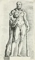 An illustration from Segmenta nobilium signorum e statuaru : quæ temporis dentem inuidium euasere Urbis æternæ ruinis erepta, typis æneis ab se commissa perptuæ uenerationis monimentum (1638)