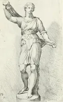 An illustration from Segmenta nobilium signorum e statuaru : quæ temporis dentem inuidium euasere Urbis æternæ ruinis erepta, typis æneis ab se commissa perptuæ uenerationis monimentum (1638)