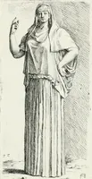An illustration from Segmenta nobilium signorum e statuaru : quæ temporis dentem inuidium euasere Urbis æternæ ruinis erepta, typis æneis ab se commissa perptuæ uenerationis monimentum (1638)
