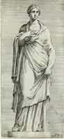 An illustration from Segmenta nobilium signorum e statuaru : quæ temporis dentem inuidium euasere Urbis æternæ ruinis erepta, typis æneis ab se commissa perptuæ uenerationis monimentum (1638)