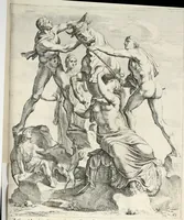 An illustration from Segmenta nobilium signorum e statuaru : quæ temporis dentem inuidium euasere Urbis æternæ ruinis erepta, typis æneis ab se commissa perptuæ uenerationis monimentum (1638)