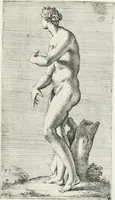 An illustration from Segmenta nobilium signorum e statuaru : quæ temporis dentem inuidium euasere Urbis æternæ ruinis erepta, typis æneis ab se commissa perptuæ uenerationis monimentum (1638)