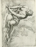 An illustration from Segmenta nobilium signorum e statuaru : quæ temporis dentem inuidium euasere Urbis æternæ ruinis erepta, typis æneis ab se commissa perptuæ uenerationis monimentum (1638)