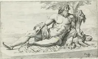 Picture 98 of 104 from Segmenta nobilium signorum e statuaru : quæ temporis dentem inuidium euasere Urbis æternæ ruinis erepta, typis æneis ab se commissa perptuæ uenerationis monimentum (1638), leaf 192