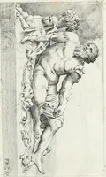 An illustration from Segmenta nobilium signorum e statuaru : quæ temporis dentem inuidium euasere Urbis æternæ ruinis erepta, typis æneis ab se commissa perptuæ uenerationis monimentum (1638)