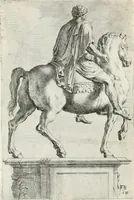 An illustration from Segmenta nobilium signorum e statuaru : quæ temporis dentem inuidium euasere Urbis æternæ ruinis erepta, typis æneis ab se commissa perptuæ uenerationis monimentum (1638)