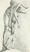 An illustration from Segmenta nobilium signorum e statuaru : quæ temporis dentem inuidium euasere Urbis æternæ ruinis erepta, typis æneis ab se commissa perptuæ uenerationis monimentum (1638)