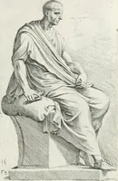 An illustration from Segmenta nobilium signorum e statuaru : quæ temporis dentem inuidium euasere Urbis æternæ ruinis erepta, typis æneis ab se commissa perptuæ uenerationis monimentum (1638)