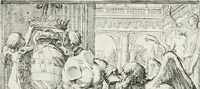 An illustration from Segmenta nobilium signorum e statuaru : quæ temporis dentem inuidium euasere Urbis æternæ ruinis erepta, typis æneis ab se commissa perptuæ uenerationis monimentum (1638)