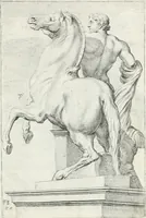 An illustration from Segmenta nobilium signorum e statuaru : quæ temporis dentem inuidium euasere Urbis æternæ ruinis erepta, typis æneis ab se commissa perptuæ uenerationis monimentum (1638)