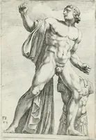 Picture 27 of 104 from Segmenta nobilium signorum e statuaru : quæ temporis dentem inuidium euasere Urbis æternæ ruinis erepta, typis æneis ab se commissa perptuæ uenerationis monimentum (1638), leaf 52