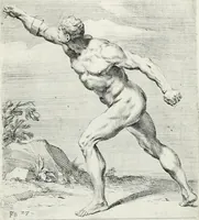 An illustration from Segmenta nobilium signorum e statuaru : quæ temporis dentem inuidium euasere Urbis æternæ ruinis erepta, typis æneis ab se commissa perptuæ uenerationis monimentum (1638)