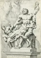 An illustration from Segmenta nobilium signorum e statuaru : quæ temporis dentem inuidium euasere Urbis æternæ ruinis erepta, typis æneis ab se commissa perptuæ uenerationis monimentum (1638)