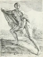 An illustration from Segmenta nobilium signorum e statuaru : quæ temporis dentem inuidium euasere Urbis æternæ ruinis erepta, typis æneis ab se commissa perptuæ uenerationis monimentum (1638)