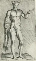 An illustration from Segmenta nobilium signorum e statuaru : quæ temporis dentem inuidium euasere Urbis æternæ ruinis erepta, typis æneis ab se commissa perptuæ uenerationis monimentum (1638)